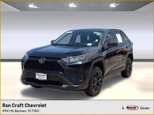 Midnight Black Metallic 2022 Toyota RAV4 LE