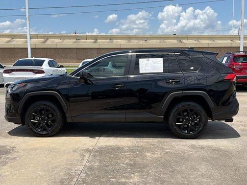 Midnight Black Metallic 2022 Toyota RAV4 LE