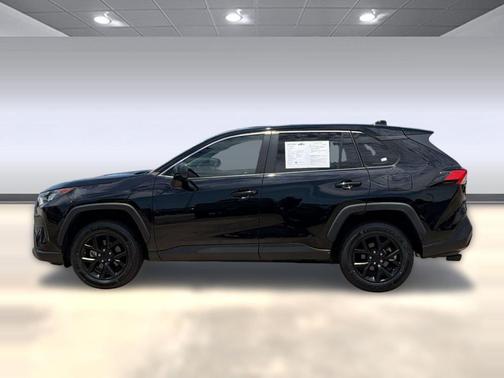 Midnight Black Metallic 2022 Toyota RAV4 LE
