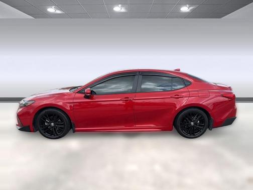 Supersonic Red 2025 Toyota Camry SE