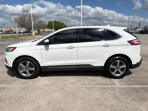 Star White Metallic Tri-Coat 2020 Ford Edge SEL