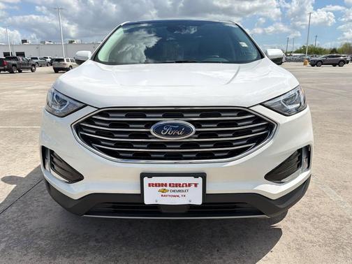 Star White Metallic Tri-Coat 2020 Ford Edge SEL