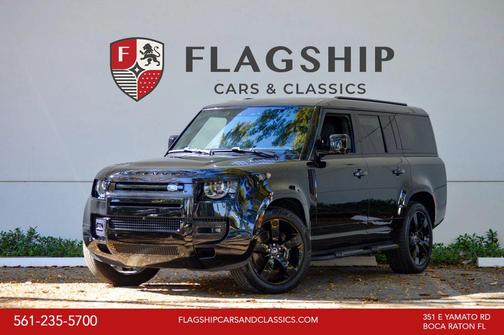 Black 2025 Land Rover Defender V8