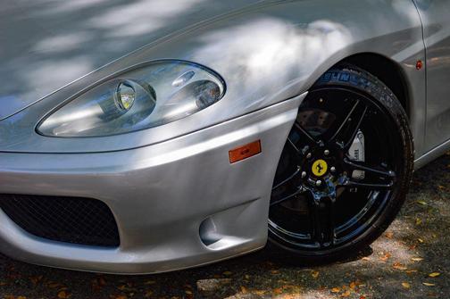 Silver 2003 Ferrari 360 Modena Spider