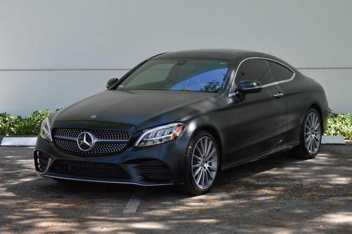 Black 2019 Mercedes-Benz C-Class C 300 Coupe 2D