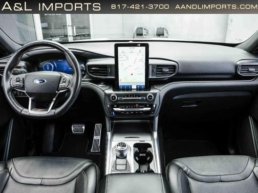 Star White Metallic Tri-Coat 2020 Ford Explorer ST