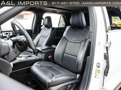 Star White Metallic Tri-Coat 2020 Ford Explorer ST