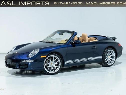 Midnight Blue 2007 Porsche 911 911 Carrera Cabriolet
