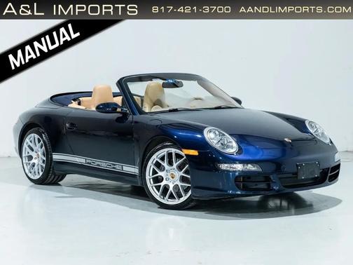 Midnight Blue 2007 Porsche 911 911 Carrera Cabriolet