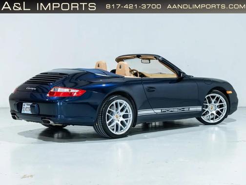 Midnight Blue 2007 Porsche 911 911 Carrera Cabriolet
