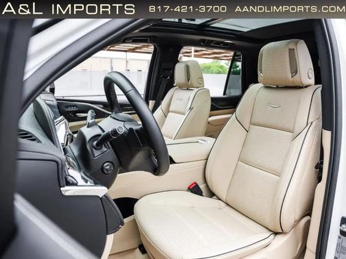 Crystal White Tricoat 2024 Cadillac Escalade Premium Luxury