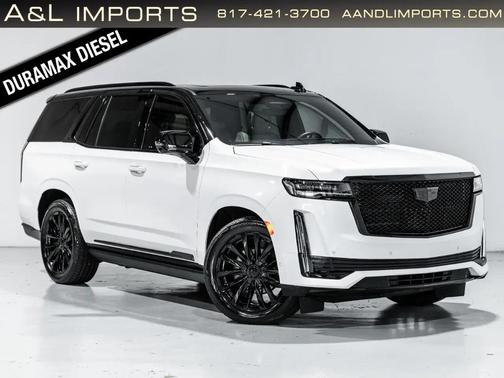 Crystal White Tricoat 2024 Cadillac Escalade Premium Luxury