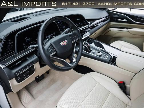 Crystal White Tricoat 2024 Cadillac Escalade Premium Luxury