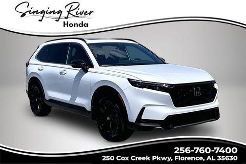 Platinum White Pearl 2023 Honda CR-V Hybrid Sport