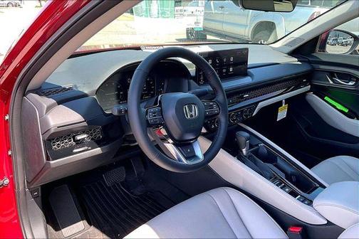 Radiant Red Metallic 2026 Honda Accord Hybrid Touring