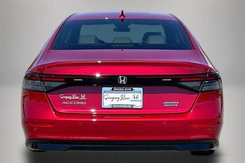 Radiant Red Metallic 2026 Honda Accord Hybrid Touring