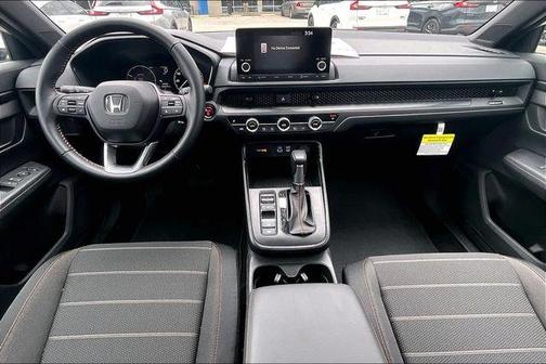 Solar Silver Metallic 2025 Honda CR-V Hybrid Sport