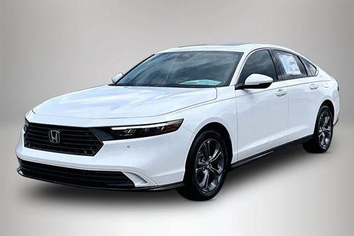 Platinum White Pearl 2026 Honda Accord Hybrid EX-L