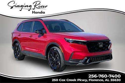 Radiant Red Metallic 2026 Honda CR-V Hybrid Sport-L