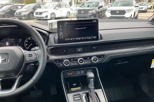 Solar Silver Metallic 2025 Honda CR-V Hybrid Sport-L