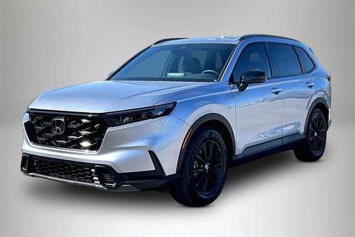 Solar Silver Metallic 2026 Honda CR-V Hybrid Sport-L