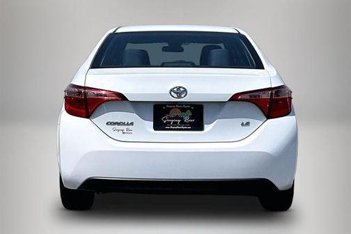 Super White 2019 Toyota Corolla LE