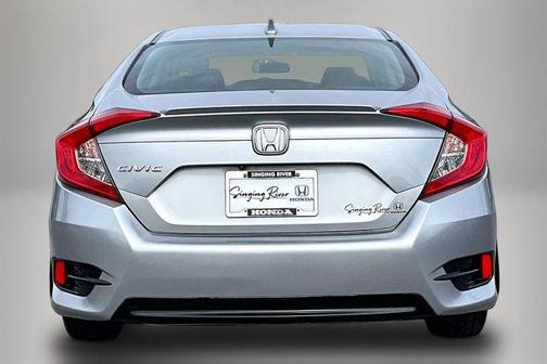 Lunar Silver Metallic 2018 Honda Civic EX-T