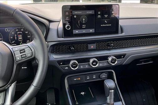 Platinum White Pearl 2026 Honda CR-V Hybrid TrailSport