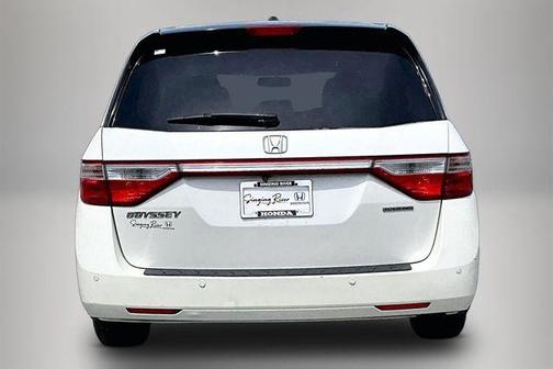 White Diamond Pearl 2013 Honda Odyssey Touring