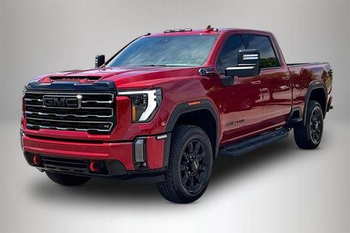 Volcanic Red 2024 GMC Sierra 2500 AT4