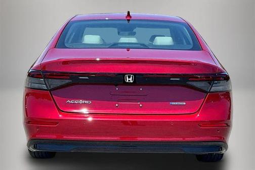 Radiant Red Metallic 2026 Honda Accord Hybrid EX-L