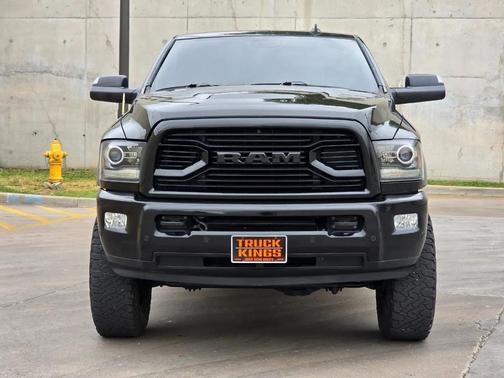Brilliant Black Crystal Pearlcoat 2018 RAM 2500 Laramie Mega Cab 4x4 6'4' Box