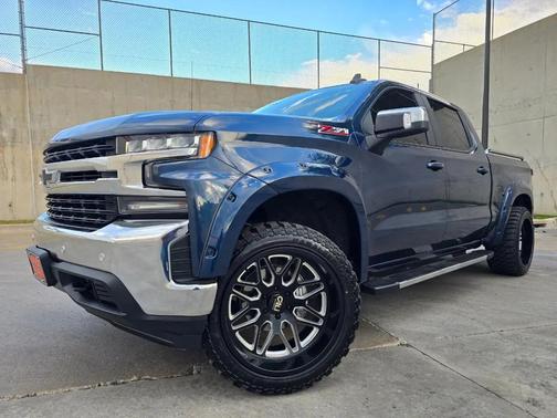 Northsky Blue Metallic 2021 Chevrolet Silverado 1500 LT