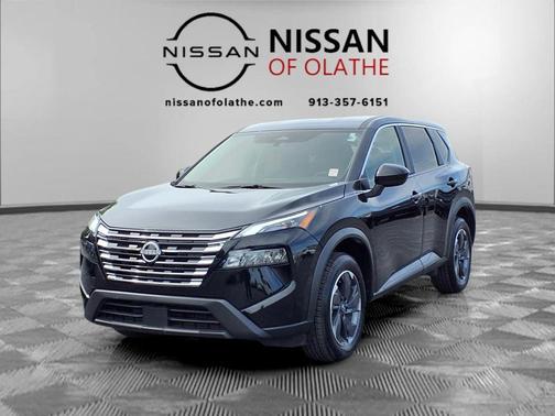 Super Black 2025 Nissan Rogue SV