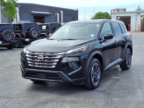 Super Black 2025 Nissan Rogue SV