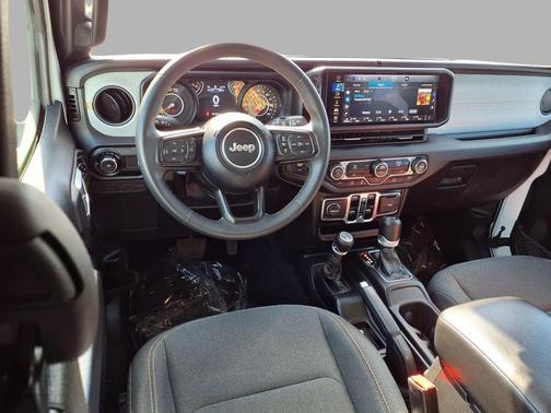 Bright White Clearcoat 2024 Jeep Wrangler Sport S