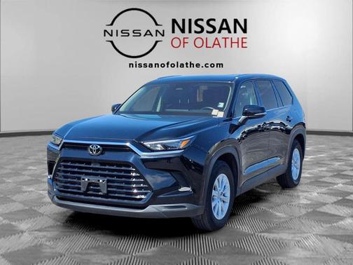 Midnight Black Metallic 2025 Toyota Grand Highlander XLE