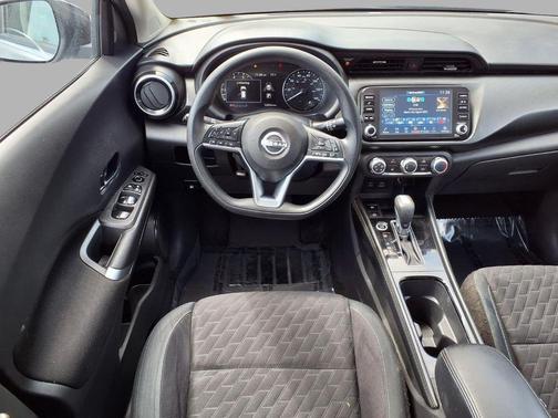 Gray/Super Black 2023 Nissan Kicks SV