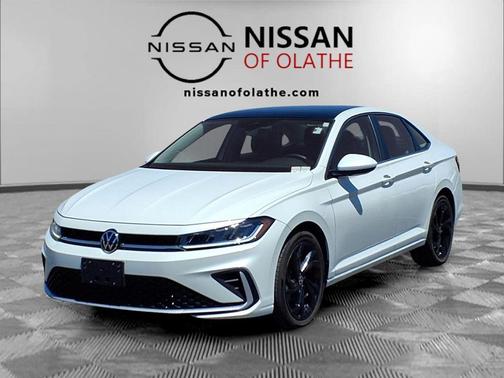 Opal White 2025 Volkswagen Jetta 1.5T SE
