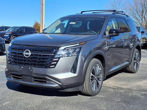 Gun Metallic 2026 Nissan Pathfinder Platinum