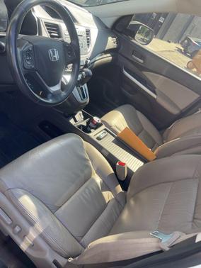 Diamond White Pearl 2014 Honda CR-V EX-L