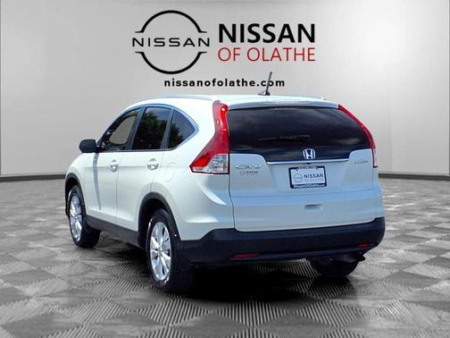 White 2014 Honda CR-V EX-L