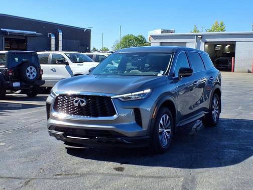 Graphite Shadow 2025 INFINITI QX60 Pure