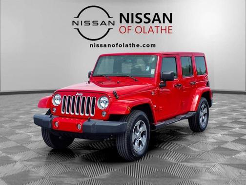 Firecracker Red Clearcoat 2018 Jeep Wrangler JK Unlimited Sahara