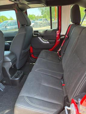 Firecracker Red Clearcoat 2018 Jeep Wrangler JK Unlimited Sahara