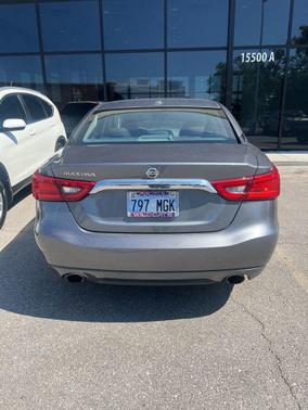 Gun Metallic 2017 Nissan Maxima 3.5 S