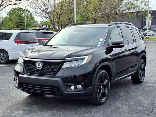 Crystal Black Pearl 2021 Honda Passport AWD Elite