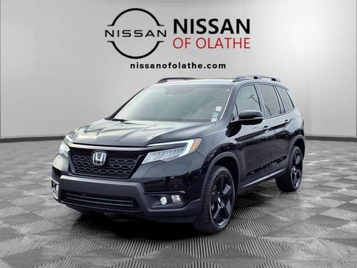 Crystal Black Pearl 2021 Honda Passport AWD Elite