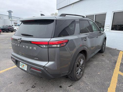Gun Metallic 2025 Nissan Pathfinder SV 4WD