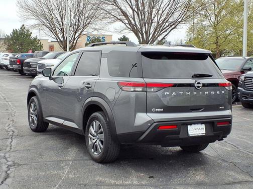 Gun Metallic 2025 Nissan Pathfinder SV 4WD